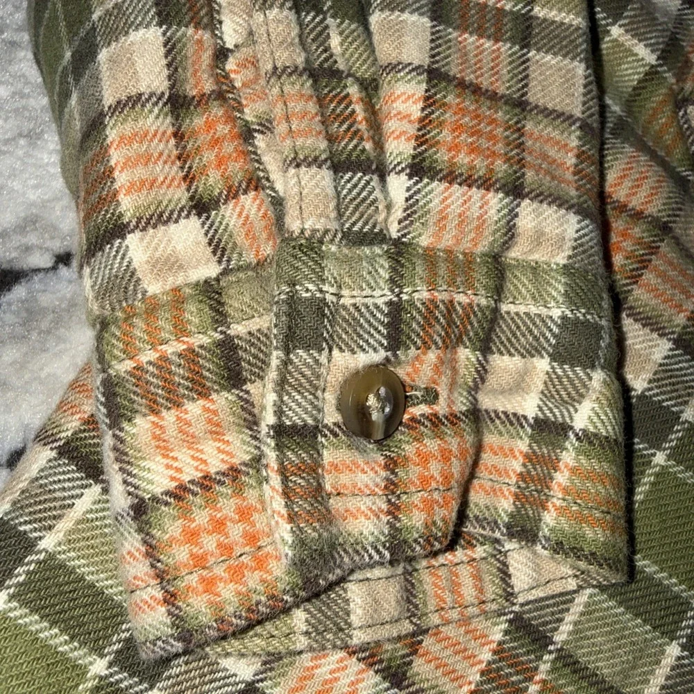 Vintage Gymboree Boys 2T Fleece Lined Plaid Flannel Button Up Shirt